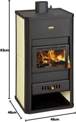 Holzofen Für Zentralheizungssystem  S3 W13 Mit Integralkessel