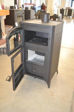 Holzofen Mit Backofen, Kochherd, 14 Kw Heizleistung