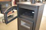Holzofen Mit Backofen, Kochherd, 14 Kw Heizleistung