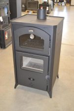Holzofen Mit Backofen, Kochherd, 14 Kw Heizleistung
