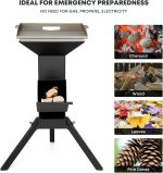 3-In-1-Raketenöfen Mit Grillrost, Grillrost Und Topf-Kochständer, Robuste Holzöfen Zum Kochen, Camping-Holzofen-Set Für Off-Grid-Versorgung, Outdoor-Grillveranstaltung