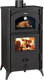 Holzofen Mit Backofen, Kochherd, 14 Kw Heizleistung