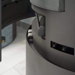 H&M Germany Kaminofen EVO 2.1 Stahl Schwarz Ofen Heizofen Holzofen Kamin 7Kw