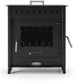 Press Stove Holzofen Granade Mit Backofen Und Seitentür, Modell VESUBIO 2, 14,3 Kw