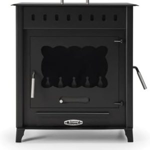 Press Stove Holzofen Granade Mit Backofen Und Seitentür, Modell VESUBIO 2, 14,3 Kw