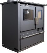 EEK A+ Verso CS plus Küchenofen Kaminofen Holzherd 7.7 Kw - Schwarze Links
