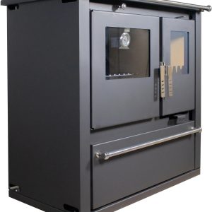 EEK A+ Verso CS plus Küchenofen Kaminofen Holzherd 7.7 Kw - Schwarze Links