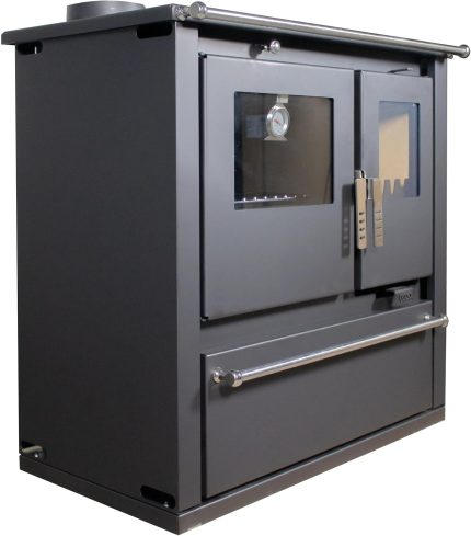 EEK A+ Verso CS plus Küchenofen Kaminofen Holzherd 7.7 Kw - Schwarze Links