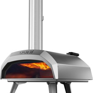 Ooni Karu 12 Pizzaofen – Gas Pizzaofen & Holzofen, Ooni Pizzaofen Für Outdoor – Kocht 30 Cm Pizzen in 60 Sekunden - Tragbarer Pizza Oven