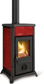 Gemma Elegance 7111600 Holzofen, Farbe Bordeaux