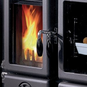 Legna Rosa Holzofen-Herd DX Aus Naturstein, Leistung 6,5 Kw, Beheizbarer Raum 185 M³, Farbe Stein