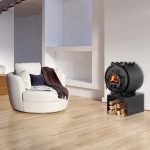 Warmluftofen Kanuk® Original 10 Kw - Werkstattofen - Schwedenofen - Zulassung Für Deutschland, Österreich Und Schweiz - Bimschv (Ohne Seitenverkleidung, Ohne Untergestell)